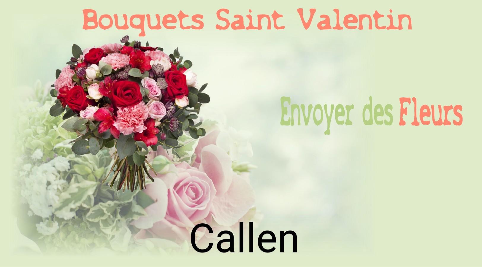 Roses de Saint-Valentin livrées à Callen